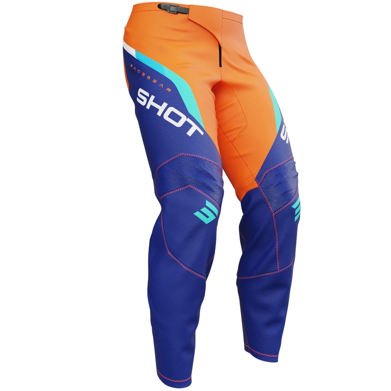 Pantaloni da motocross per bambini Shot Draw Daytona arancioni