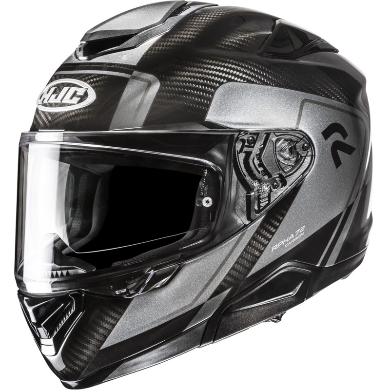 Casco integrale da moto HJC RPHA 72 Carbon Fynex MC5 Nero-Grigio