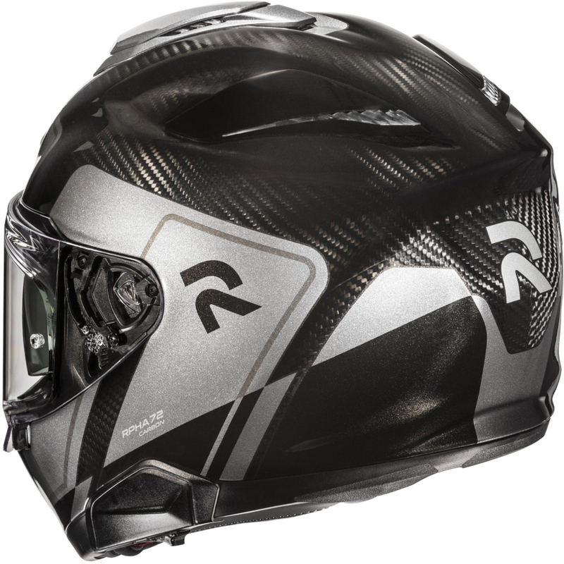 Casco integrale da moto HJC RPHA 72 Carbon Fynex MC5 Nero-Grigio