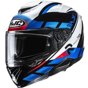 Casco da moto HJC RPHA 72 Value MC21 nero-bianco-blu