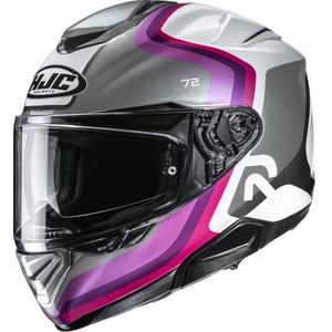 Casco integrale da moto HJC RPHA 72 Ernem MC8 grigio-rosa-viola