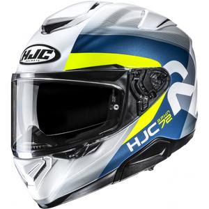 Casco integrale da moto HJC RPHA 72 Phyta MC3H grigio-blu-giallo
