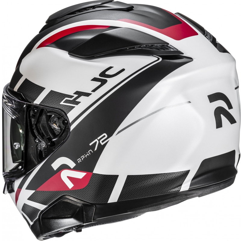Casco integrale da moto HJC RPHA 72 Value MC1SF nero-bianco-rosso