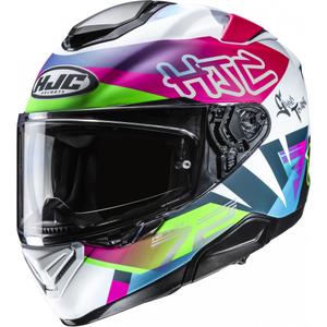 Casco integrale da moto HJC RPHA 72 Goldy MC84SF multicolor