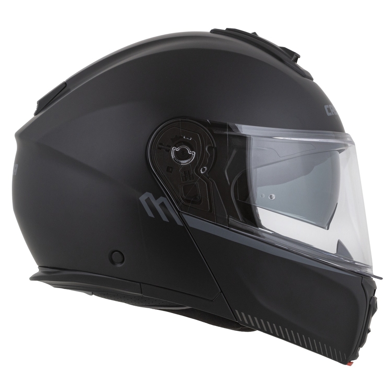Casco da moto modulare Cassida Modulo 2.1 Compass nero opaco-grigio