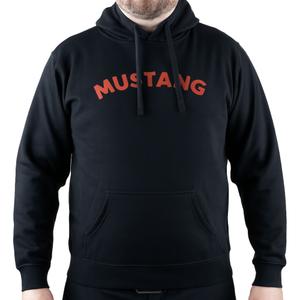 Felpa Mustang Black Heart nera