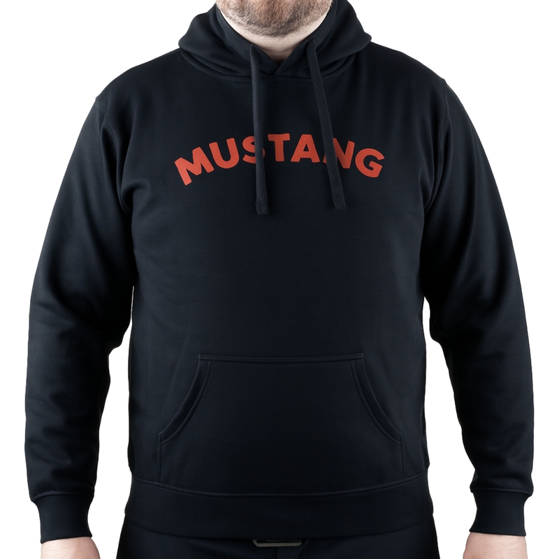 Felpa Mustang Black Heart nera