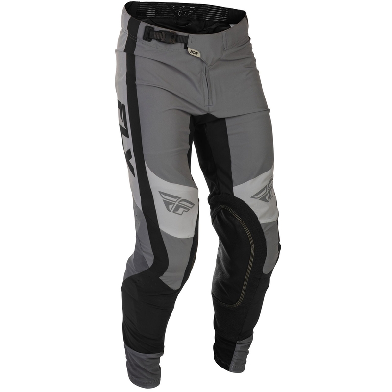 Pantaloni da motocross FLY Racing Lite grigio-nero