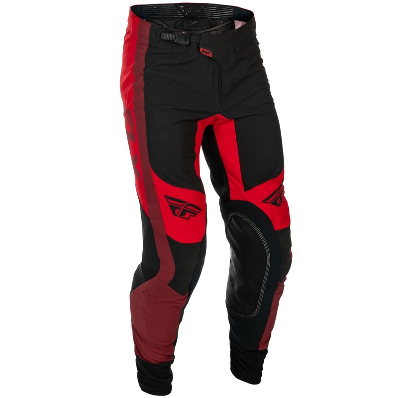 Pantaloni da motocross FLY Racing-USA Lite neri-rossi