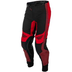 Pantaloni da motocross FLY Racing-USA Lite neri-rossi