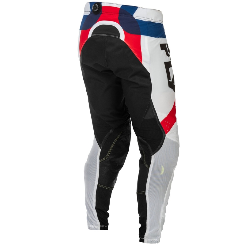 Pantaloni da motocross FLY Racing-USA Lite Se Glory rosso-bianco-blu