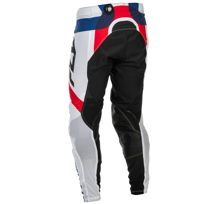 Pantaloni da motocross FLY Racing-USA Lite Se Glory rosso-bianco-blu