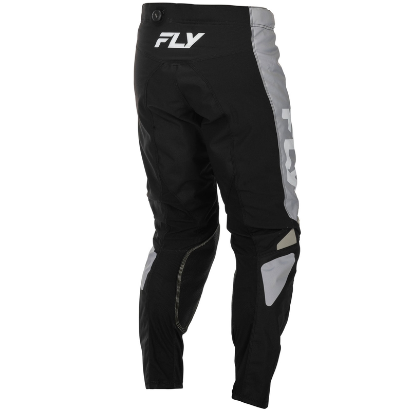Pantaloni da motocross FLY Racing - USA Kinetic nero-grigio