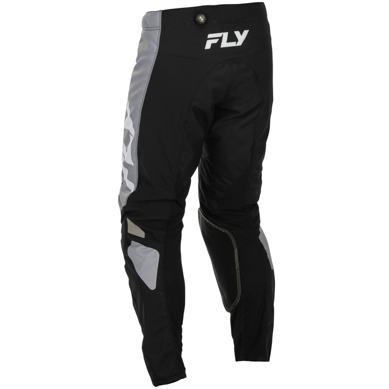 Pantaloni da motocross FLY Racing - USA Kinetic nero-grigio