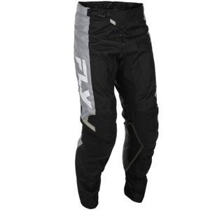 Pantaloni da motocross FLY Racing - USA Kinetic nero-grigio