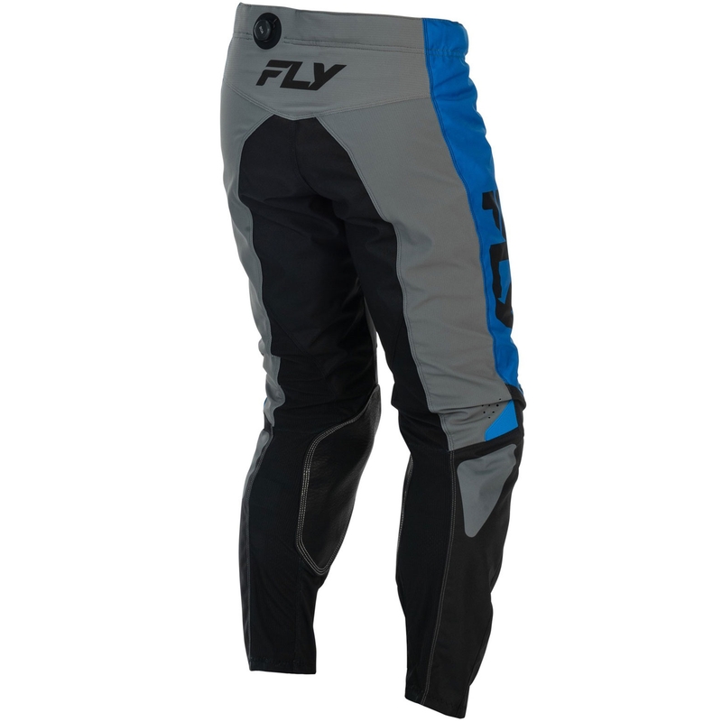 Pantaloni da motocross FLY Racing - USA Kinetic blu-grigio-nero