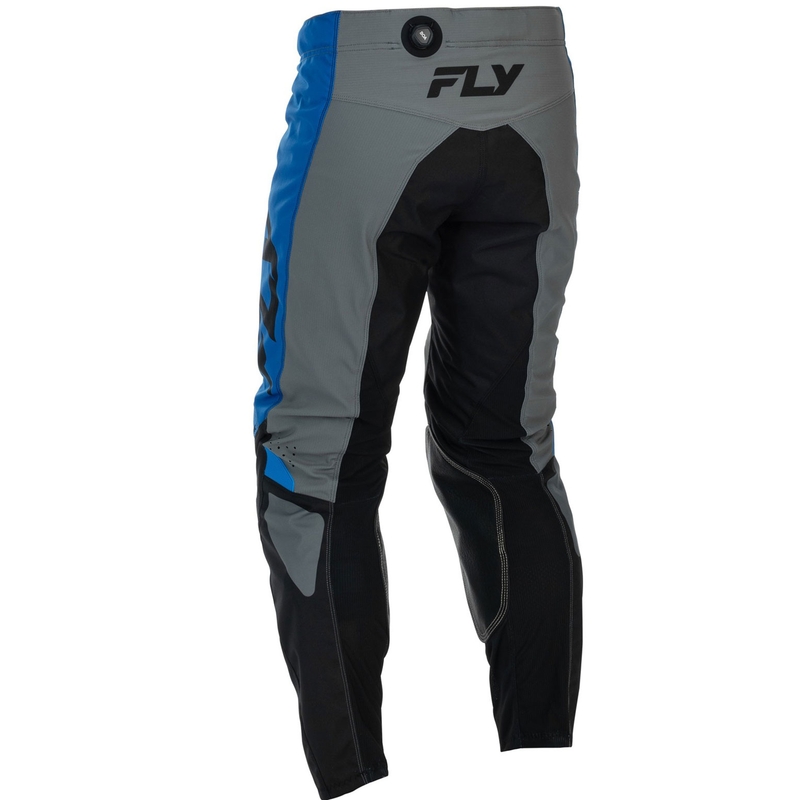 Pantaloni da motocross FLY Racing - USA Kinetic blu-grigio-nero