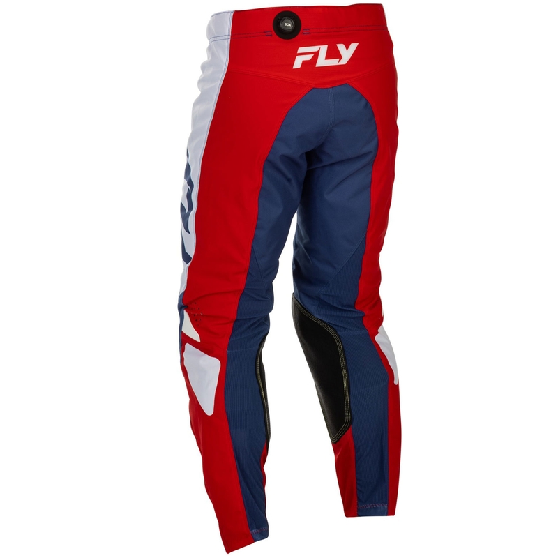 Pantaloni da motocross FLY Racing - USA Kinetic rosso-bianco-blu