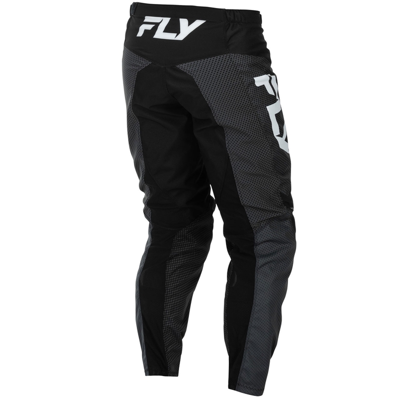 Pantaloni da motocross FLY Racing - USA F-16 nero-bianco