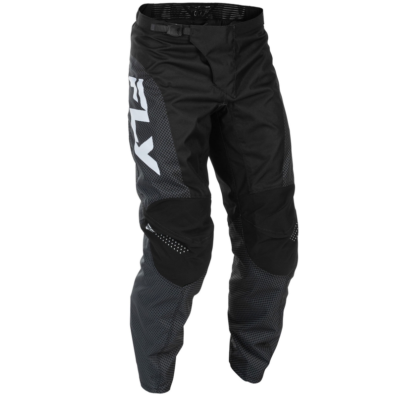 Pantaloni da motocross FLY Racing - USA F-16 nero-bianco