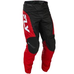 Pantaloni da motocross FLY Racing - USA F-16 rosso-nero-bianco