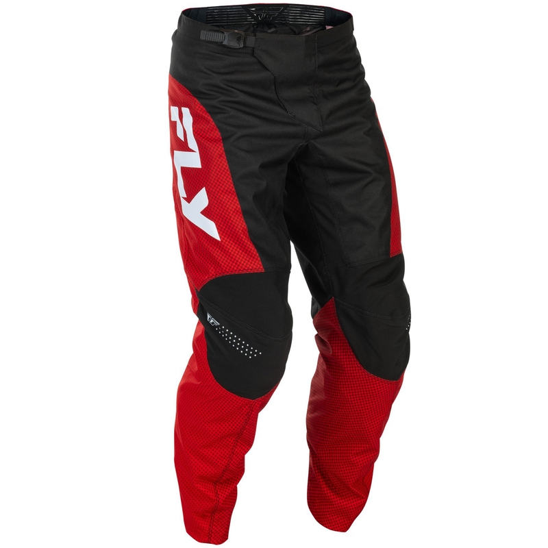 Pantaloni da motocross FLY Racing - USA F-16 rosso-nero-bianco
