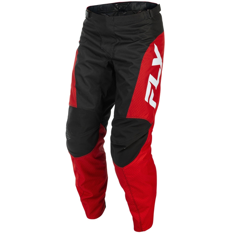 Pantaloni da motocross FLY Racing - USA F-16 rosso-nero-bianco