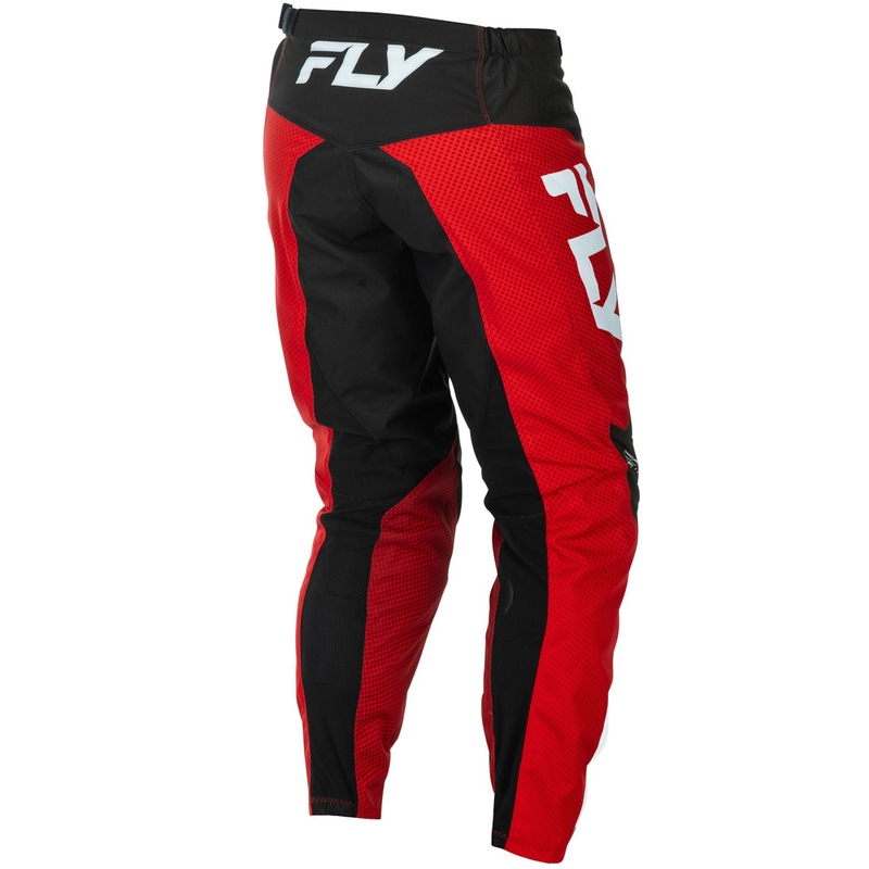Pantaloni da motocross FLY Racing - USA F-16 rosso-nero-bianco