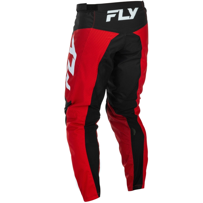 Pantaloni da motocross FLY Racing - USA F-16 rosso-nero-bianco