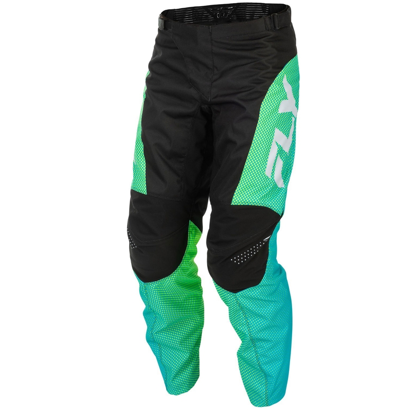 Pantaloni da motocross FLY Racing - USA F-16 blu-nero-bianco