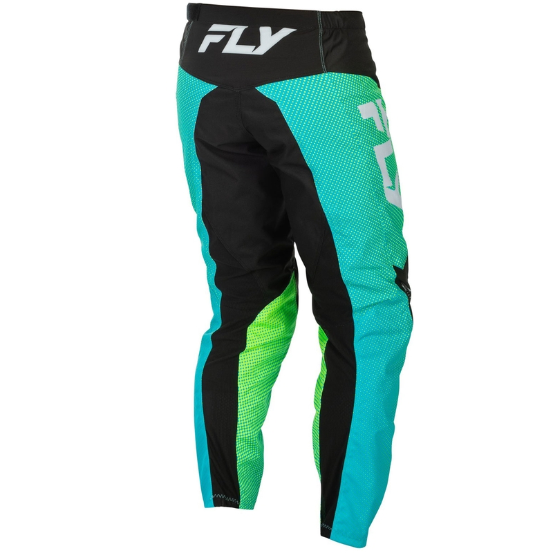Pantaloni da motocross FLY Racing - USA F-16 blu-nero-bianco
