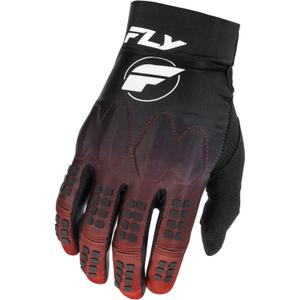 Guanti da motocross FLY Racing Evolution DST rosso-nero-grigio