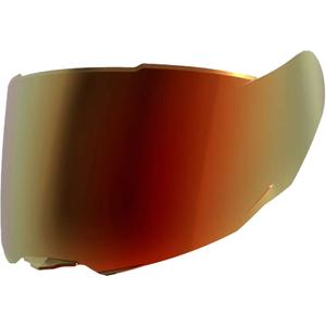 Plexi per caschi Nexx Y.100R rosso-arancio specchiato