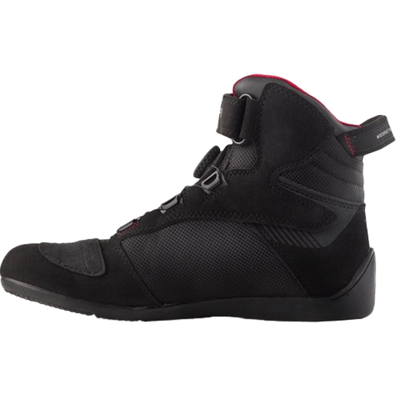 Stivali da moto da donna Shima Exo Vented nero-grigio-rosso
