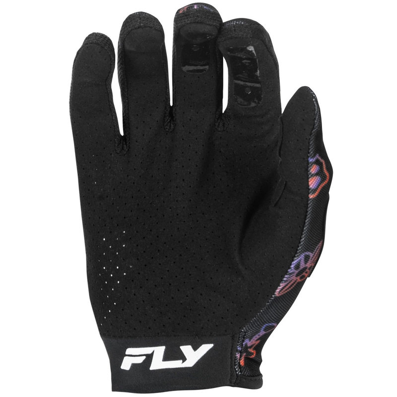 Guanti da motocross FLY Racing - USA Lite Outline nero-rosso-viola
