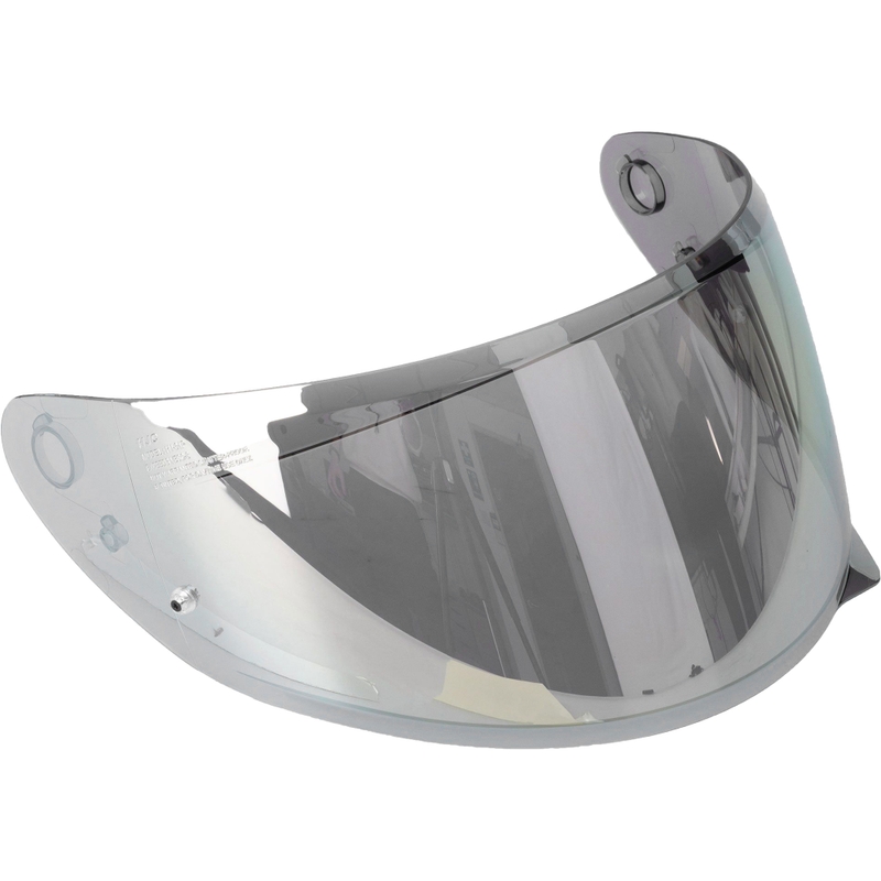 HJC HJ-34P plexi argento specchiato
