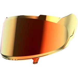 Plexi per caschi Nexx X.R3R rosso-arancio specchiato