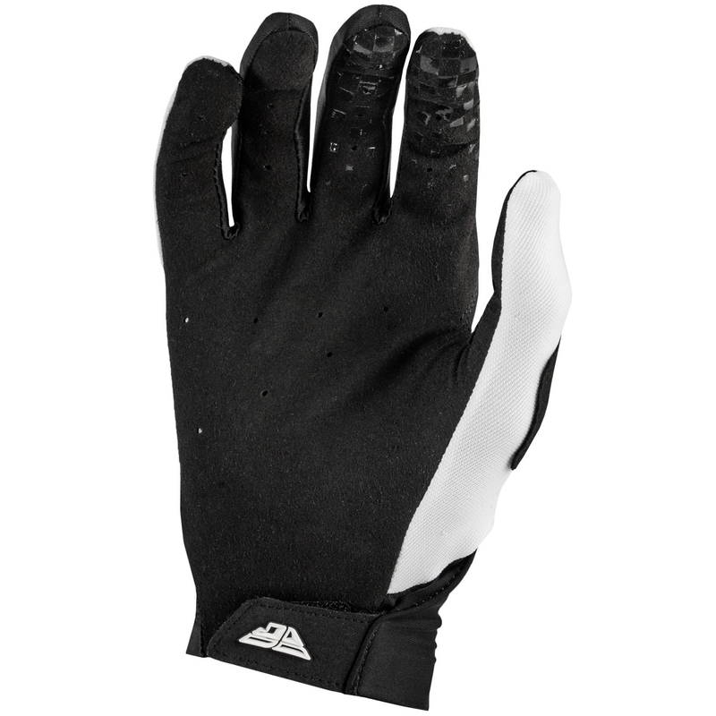 Guanti da motocross FLY Racing - USA Pro Lite bianco-nero