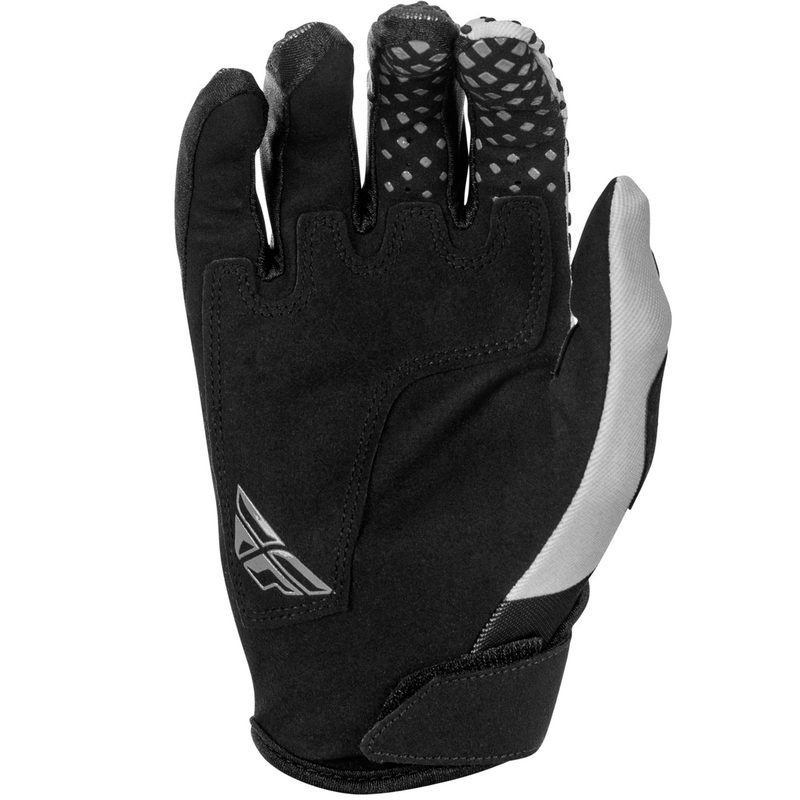 Guanti da motocross FLY Racing - USA Kinetic nero-grigio