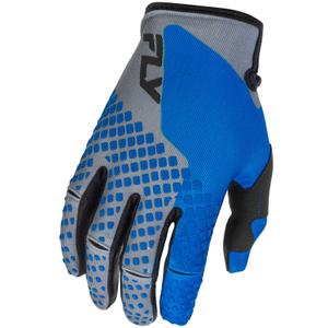 Guanti da motocross FLY Racing - USA Kinetic blu-grigio-nero