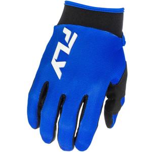 Guanti da motocross FLY Racing - USA F-16 blu-bianco