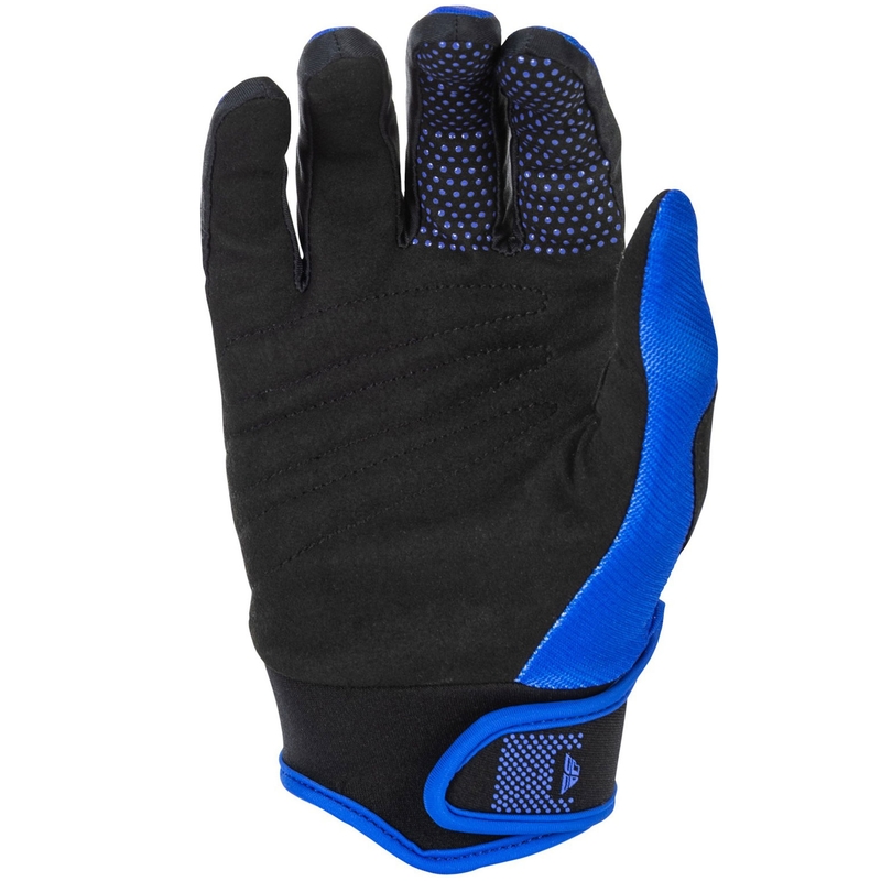 Guanti da motocross FLY Racing - USA F-16 blu-bianco