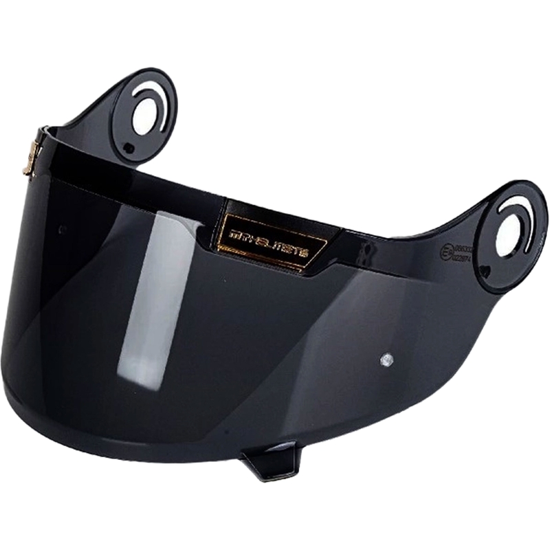 Plexi MT-V-32 Max Vision per caschi Jarama/Jarama SV scuro con dettagli oro