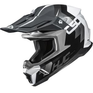 Casco da motocross HJC C50 Primal MC5 nero-grigio-bianco
