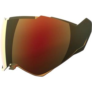 Visiera per caschi Nexx X.WST3 a specchio rosso-arancio