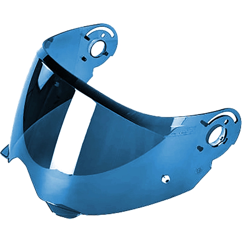 Plexi blu iridato XD-16 per casco HJC C80
