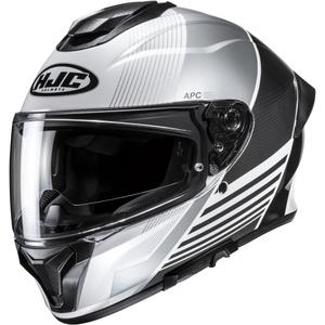 Casco integrale da moto HJC C71 Morix MC5 nero-argento