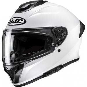 Casco integrale da moto HJC C71 Solid bianco perla