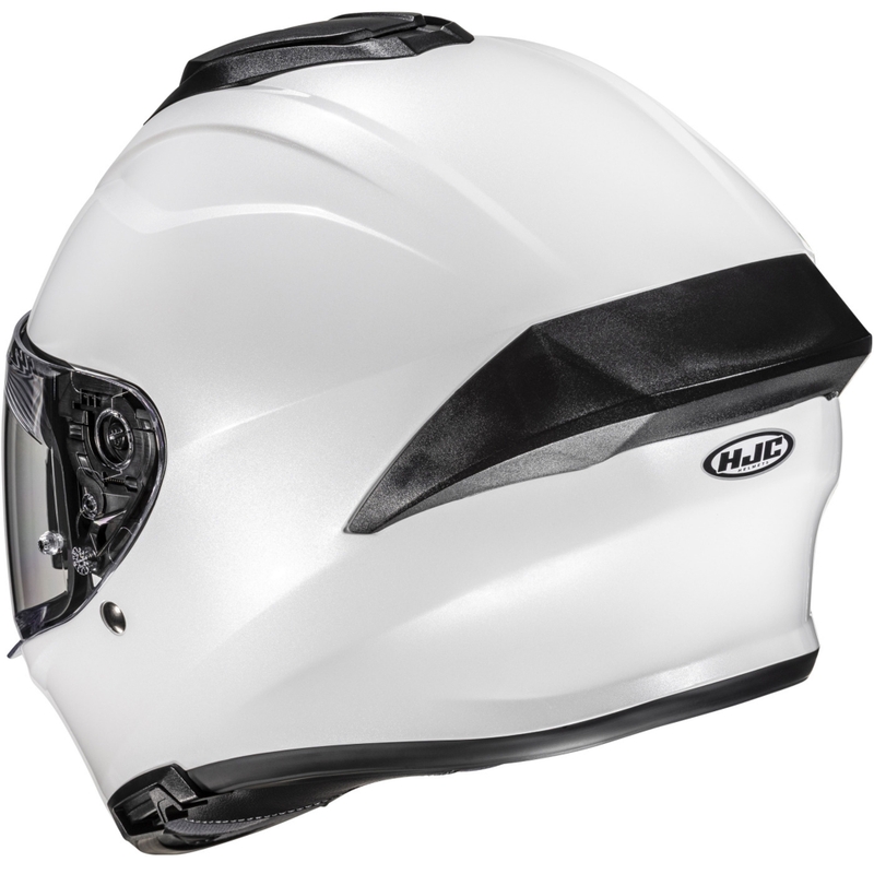 Casco integrale da moto HJC C71 Solid bianco perla