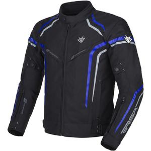 Giacca da moto RSA Compact 2 nero-grigio-blu